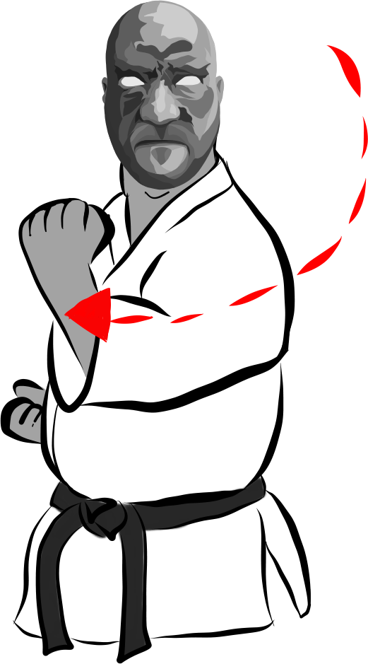 Uchi uke (Inside block)
